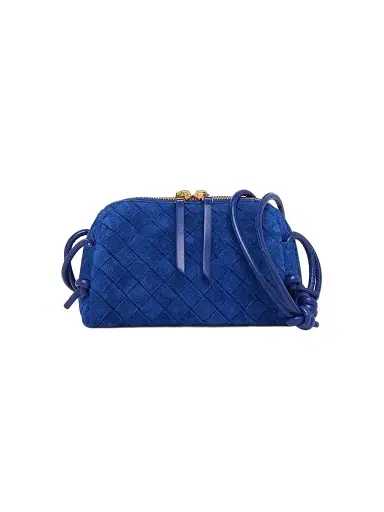 Bottega Veneta Women's Concert Suede Pouch | Thumbnail 1 Bottega Veneta Women's Concert Suede Pouch | Thumbnail 1