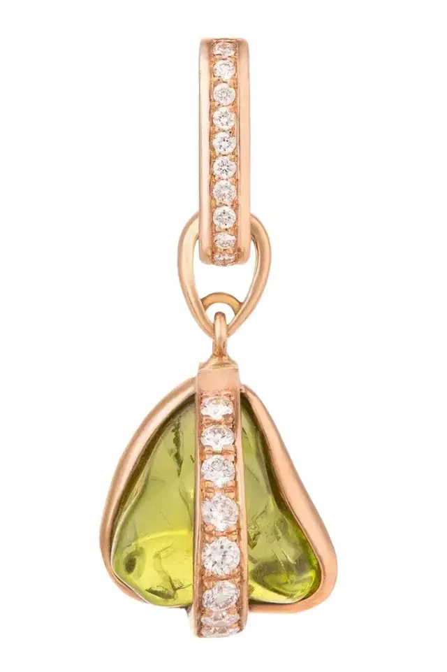 Diamond Peridot Medium Liberté Charm Diamond Peridot Medium Liberté Charm