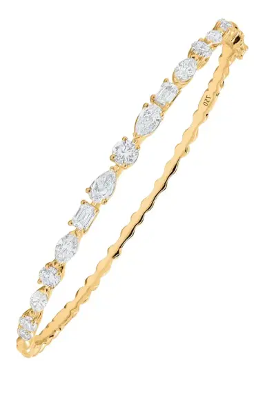 ARZANO Diamond Multi-Shape Bangle Bracelet | Thumbnail 1 ARZANO Diamond Multi-Shape Bangle Bracelet | Thumbnail 1
