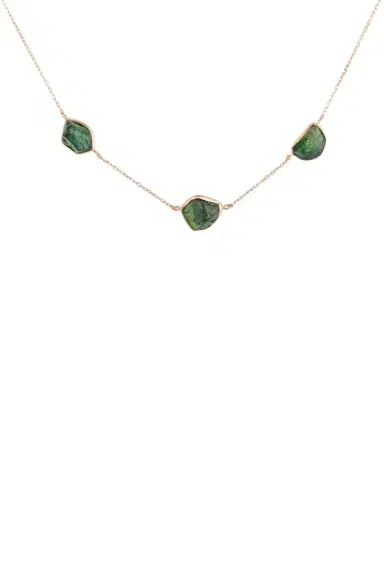 CLARA CHEHAB Green Tourmaline Sequence Necklace | Thumbnail 1 CLARA CHEHAB Green Tourmaline Sequence Necklace | Thumbnail 1
