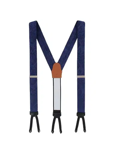 Trafalgar Men Banbury Paisley Silk Suspenders | Thumbnail 1 Trafalgar Men Banbury Paisley Silk Suspenders | Thumbnail 1