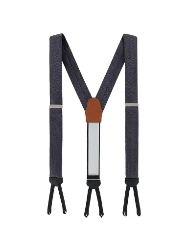 Trafalgar Men's Monte Bello Interlocked Silk Suspenders | Thumbnail 1 Trafalgar Men's Monte Bello Interlocked Silk Suspenders | Thumbnail 1