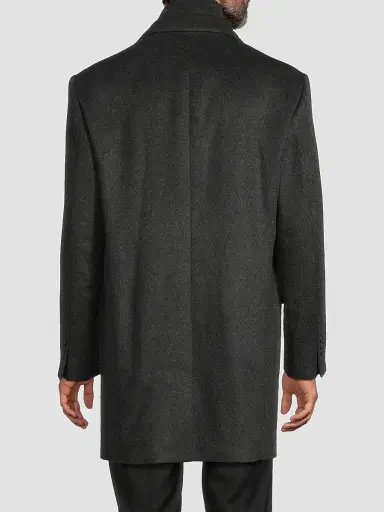 Saks Fifth Avenue Men's COLLECTION Fashion Wool-Cashmere Top Coat | Thumbnail 5 Saks Fifth Avenue Men's COLLECTION Fashion Wool-Cashmere Top Coat | Thumbnail 5