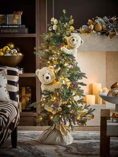 Ditz Designs By The Hen House 4' All That Sparkles Polar Play Artificial Christmas Tree | Thumbnail 1 Ditz Designs By The Hen House 4' All That Sparkles Polar Play Artificial Christmas Tree | Thumbnail 1