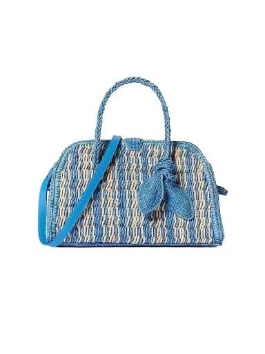 Jacquemus Women's Le Petit Turismo Raffia Tote Bag | Thumbnail 1 Jacquemus Women's Le Petit Turismo Raffia Tote Bag | Thumbnail 1