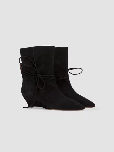 Odissì Women's Gemma Suede Wedge Boots | Thumbnail 2 Odissì Women's Gemma Suede Wedge Boots | Thumbnail 2