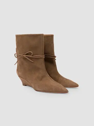 Odissì Women's Gemma Suede Wedge Boots | Thumbnail 2 Odissì Women's Gemma Suede Wedge Boots | Thumbnail 2