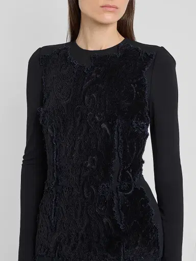 Maison Margiela Women's Tapestry Crewneck Top | Thumbnail 5 Maison Margiela Women's Tapestry Crewneck Top | Thumbnail 5