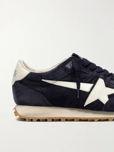 Golden Goose Marathon Suede and Leather Sneakers - Men | Thumbnail 3 Golden Goose Marathon Suede and Leather Sneakers - Men | Thumbnail 3