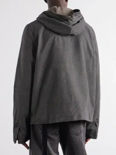 DRKSHDW by Rick Owens Gimp Cotton-Canvas Blouson Jacket - Men | Thumbnail 4 DRKSHDW by Rick Owens Gimp Cotton-Canvas Blouson Jacket - Men | Thumbnail 4