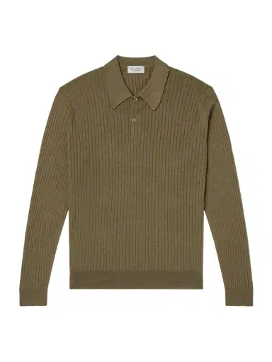 John Smedley Hodson Ribbed Merino Wool Polo Shirt - Men | Thumbnail 1 John Smedley Hodson Ribbed Merino Wool Polo Shirt - Men | Thumbnail 1