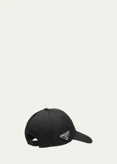 Prada Nylon Baseball Cap | Thumbnail 2 Prada Nylon Baseball Cap | Thumbnail 2