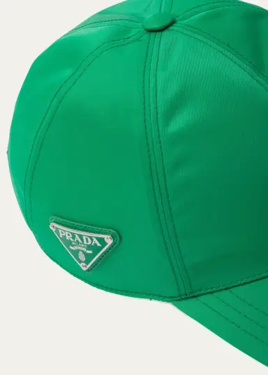Prada Nylon Baseball Cap | Thumbnail 5 Prada Nylon Baseball Cap | Thumbnail 5