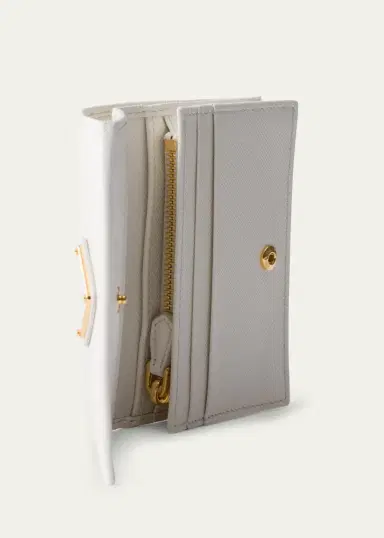 Prada Small Saffiano Leather Wallet | Thumbnail 7 Prada Small Saffiano Leather Wallet | Thumbnail 7