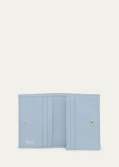 Prada Small Saffiano Leather Wallet | Thumbnail 9 Prada Small Saffiano Leather Wallet | Thumbnail 9