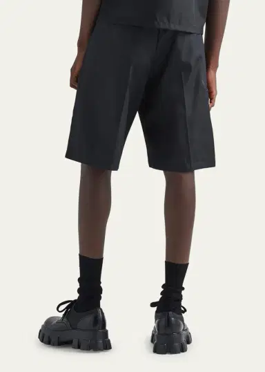 Prada Men's Re-Nylon Printed Bermuda Shorts | Thumbnail 3 Prada Men's Re-Nylon Printed Bermuda Shorts | Thumbnail 3