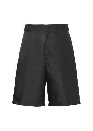 Prada Men's Re-Nylon Printed Bermuda Shorts | Thumbnail 1 Prada Men's Re-Nylon Printed Bermuda Shorts | Thumbnail 1