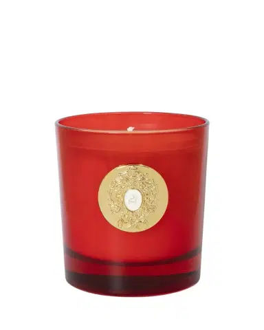 Tiziana Terenzi 8.81 oz. Tempel Red Glass Candle | Thumbnail 1 Tiziana Terenzi 8.81 oz. Tempel Red Glass Candle | Thumbnail 1