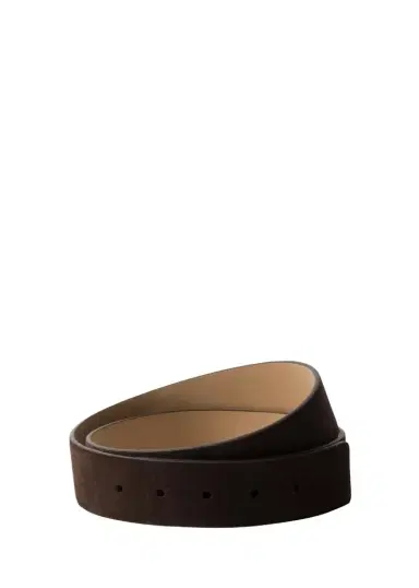 Prada Men's Suede Belt Strap | Thumbnail 1 Prada Men's Suede Belt Strap | Thumbnail 1