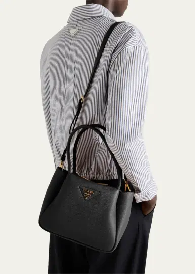 Prada Soft Leather Shoulder Bag | Thumbnail 2 Prada Soft Leather Shoulder Bag | Thumbnail 2