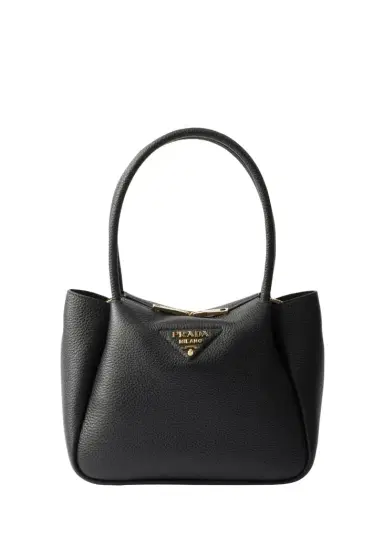 Prada Soft Leather Shoulder Bag | Thumbnail 1 Prada Soft Leather Shoulder Bag | Thumbnail 1