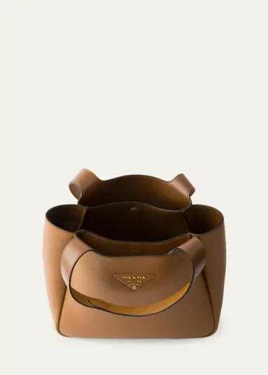 Prada Soft Leather Shoulder Bag | Thumbnail 3 Prada Soft Leather Shoulder Bag | Thumbnail 3