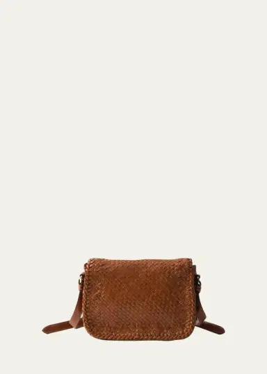 Prada Madras Woven Leather Crossbody Bag | Thumbnail 2 Prada Madras Woven Leather Crossbody Bag | Thumbnail 2