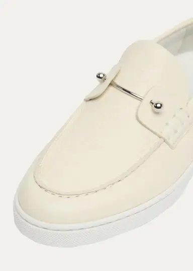 Christian Louboutin Chambeliboat Donna Leather Boat Shoes | Thumbnail 3 Christian Louboutin Chambeliboat Donna Leather Boat Shoes | Thumbnail 3