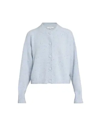 Frame The Lightweight Cashmere Crewneck Cardigan | Thumbnail 1 Frame The Lightweight Cashmere Crewneck Cardigan | Thumbnail 1