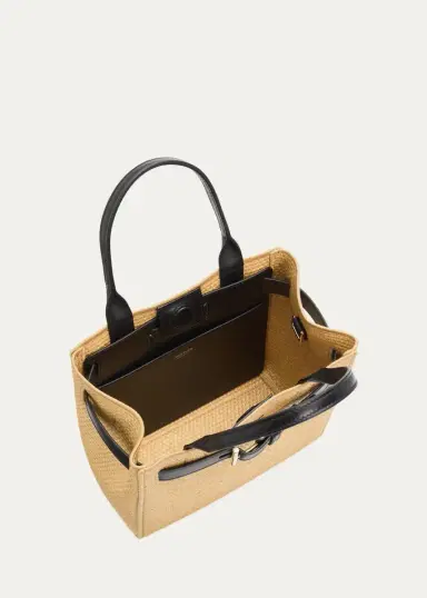 Tom Ford Audrey Small Raffia Top-Handle Bag | Thumbnail 4 Tom Ford Audrey Small Raffia Top-Handle Bag | Thumbnail 4