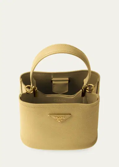 Prada Panier Saffiano Leather Top-Handle Bag | Thumbnail 4 Prada Panier Saffiano Leather Top-Handle Bag | Thumbnail 4
