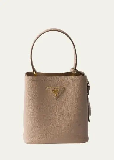 Prada Panier Saffiano Leather Top-Handle Bag | Thumbnail 6 Prada Panier Saffiano Leather Top-Handle Bag | Thumbnail 6