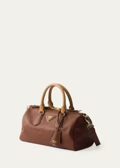Prada Small Leather Top-Handle Bag | Thumbnail 3 Prada Small Leather Top-Handle Bag | Thumbnail 3