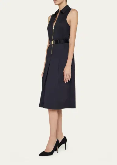 L'Agence Kylo Belted Shirtdress | Thumbnail 4 L'Agence Kylo Belted Shirtdress | Thumbnail 4