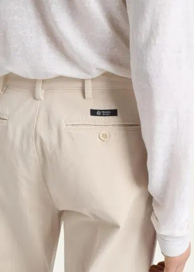 Prada Men's Gabardine Pleated Pants | Thumbnail 5 Prada Men's Gabardine Pleated Pants | Thumbnail 5