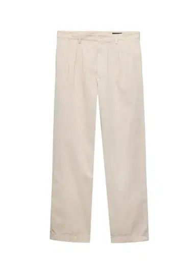 Prada Men's Gabardine Pleated Pants | Thumbnail 1 Prada Men's Gabardine Pleated Pants | Thumbnail 1