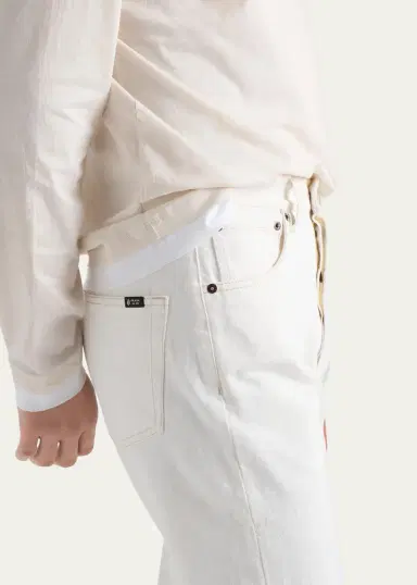 Prada Men's Denim Straight Leg Five-Pocket Pants | Thumbnail 5 Prada Men's Denim Straight Leg Five-Pocket Pants | Thumbnail 5