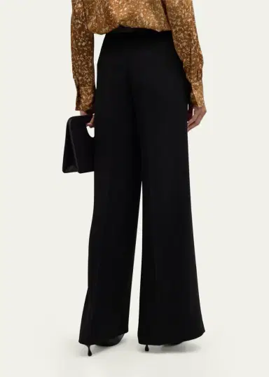Lafayette 148 New York Thames Wide-Leg Crepe Pants | Thumbnail 3 Lafayette 148 New York Thames Wide-Leg Crepe Pants | Thumbnail 3