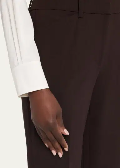 Lafayette 148 New York Reade Flare-Leg Stretch Wool Pants | Thumbnail 5 Lafayette 148 New York Reade Flare-Leg Stretch Wool Pants | Thumbnail 5