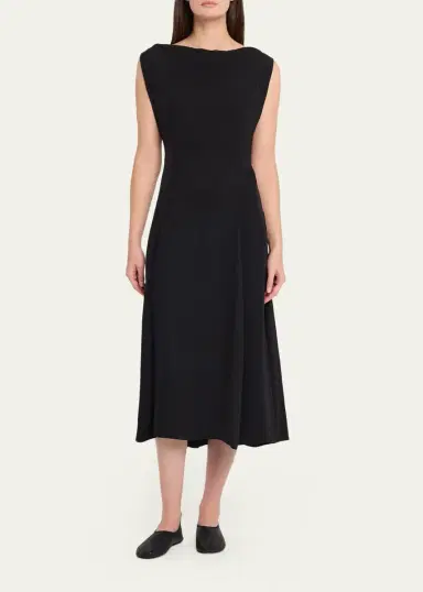 Theory Draped Parachute Dress | Thumbnail 6 Theory Draped Parachute Dress | Thumbnail 6
