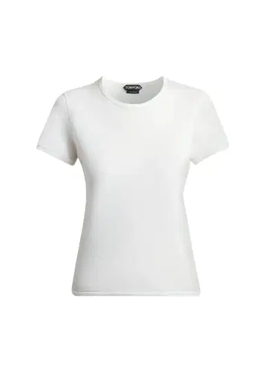Tom Ford Cotton Jersey Fitted Short-Sleeve T-Shirt | Thumbnail 1 Tom Ford Cotton Jersey Fitted Short-Sleeve T-Shirt | Thumbnail 1