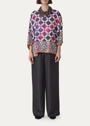 Eskandar Wide Bateau Neck T-Shirt - Mid Plus Length | Thumbnail 2 Eskandar Wide Bateau Neck T-Shirt - Mid Plus Length | Thumbnail 2
