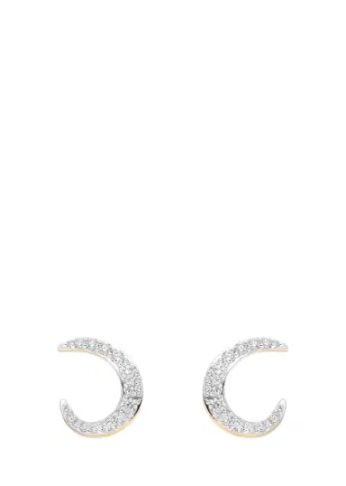 Marie Mas 18K Rose Gold Radiant Diamond Hoop Earrings | Thumbnail 1 Marie Mas 18K Rose Gold Radiant Diamond Hoop Earrings | Thumbnail 1