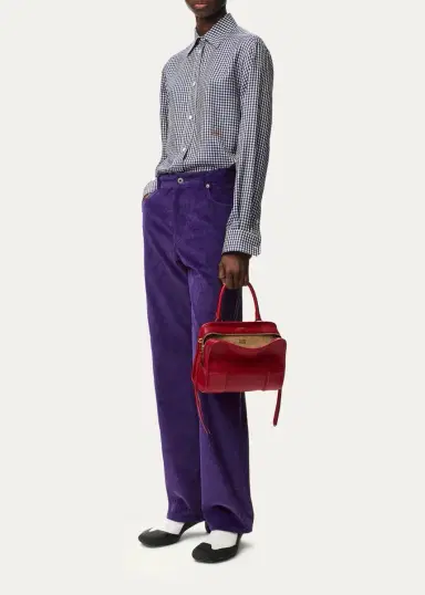 Loewe Gingham Button-Front Shirt | Thumbnail 2 Loewe Gingham Button-Front Shirt | Thumbnail 2