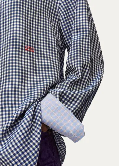 Loewe Gingham Button-Front Shirt | Thumbnail 5 Loewe Gingham Button-Front Shirt | Thumbnail 5
