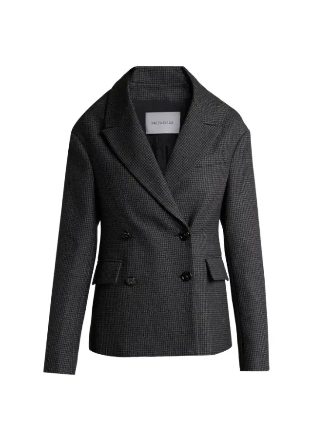 Stola Wool Houndstooth Jacket Stola Wool Houndstooth Jacket