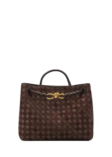 Bottega Veneta Andiamo Medium Top-Handle Bag in Suede | Thumbnail 1 Bottega Veneta Andiamo Medium Top-Handle Bag in Suede | Thumbnail 1