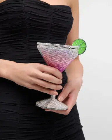 Judith Leiber Couture Martini Cosmopolitan Crystal Clutch Minaudiere | Thumbnail 2 Judith Leiber Couture Martini Cosmopolitan Crystal Clutch Minaudiere | Thumbnail 2