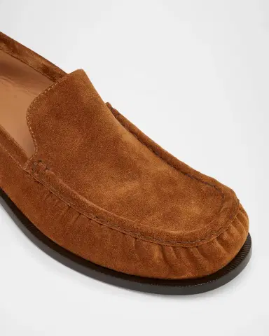 Dries Van Noten Men's Moc-Toe Leather Loafers | Thumbnail 5 Dries Van Noten Men's Moc-Toe Leather Loafers | Thumbnail 5