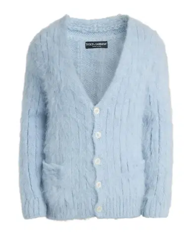 Dolce & Gabbana Men's Costa Mohair V-Neck Cardigan Sweater | Thumbnail 1 Dolce & Gabbana Men's Costa Mohair V-Neck Cardigan Sweater | Thumbnail 1